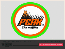 Tablet Screenshot of peakfmradio.com